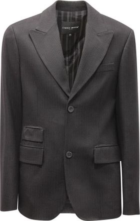 Frankie Morello I031 Tess Suit - Heren - Blazers - Zwart - XL - Katoen - Jassen