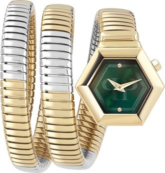 Philipp Plein $nake Hexagon Womens Multicolour Watch PWZAA0323 Stainless Steel (archived) - One Size