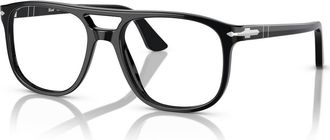 Persol 54mm Pilot optical glasses in Black at Nordstrom