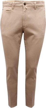 BRIGLIA 1949 Bg 05 400002 Katoenen Broek - Heren - Chinos - Beige - M - Katoen - Broeken