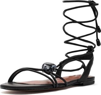 Rebecca Minkoff Anaya Womens Sandals Black : 6.5 M, Suede