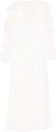Forte_Forte Ruffled Maxi Dress