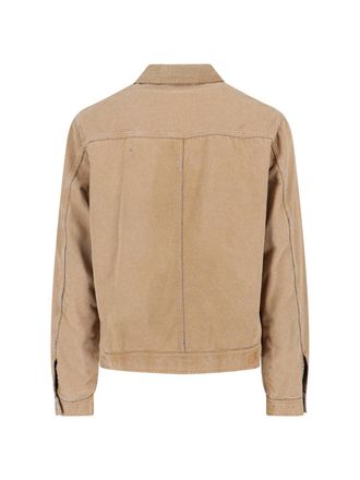 Maison Margiela Mens Jackets Brown Cotton