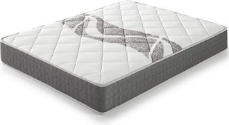 HOMN Colchón viscoelástico, 16 cm de altura, firmeza media 160x200 cm