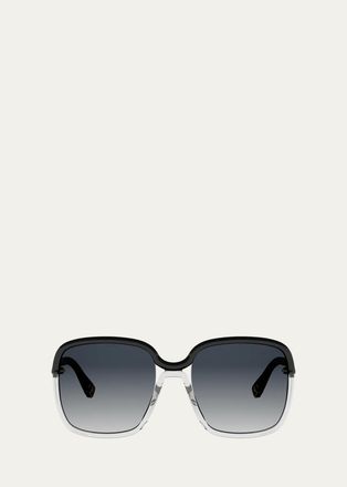 Dior Twincolors S1I 56MM Square Sunglasses