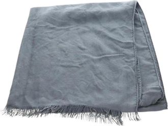 Herm&egrave;s Pre-owned Vintage Zijden Sjaal - Dames - Vintage Accessoires - Grijs - ONE Size - Vintage