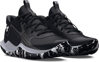 Under Armour JET 23 Shoes Black/Jet Gray/White : Mens 10.5 - Womens 12 Medium, Rubber