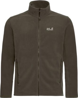 Jack Wolfskin Taunus 200 Fullzip Fleecejacke f&uuml;r Herren | braun