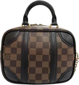 Louis Vuitton Pre-owned Mini Shoulder Bag - Dames - Vintage Mini Tas - Bruin - ONE Size - Vintage