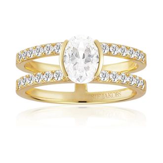 Sif Jakobs Jewellery Mujer, Accesorios, Amarillo, Talla: 56 MM