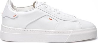 Santoni sneakers - Dames - Sneakers - Wit - 35 EU - Leer - Schoenen