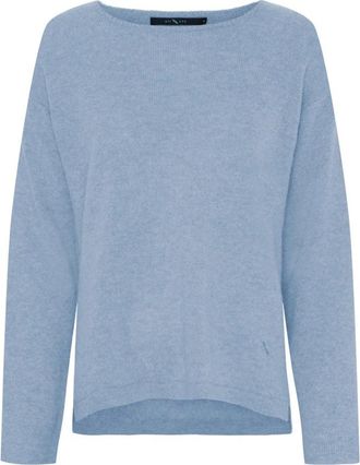 BTF-CPH Round-neck Truien - Dames - Ronde hals truien - Blauw - 2XL - Wol - Truien & Vesten