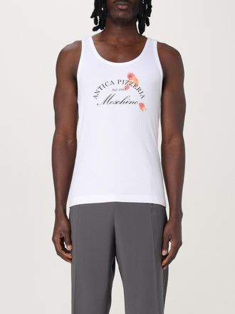 Moschino Geribbelde Tanktop met Grafische Druk