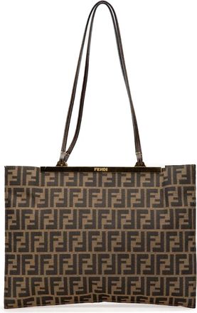 Fendi 20th Century Zucca Canvas tote bag - Brown