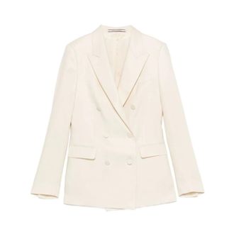 Tagliatore Blazers, female, Beige, Size: 2XS Tagliatore Dresses
