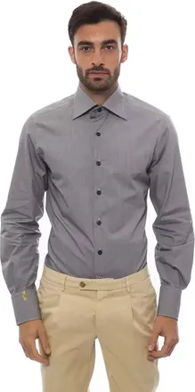 Billionaire Italian Couture Cotton Men Mens Shirt