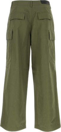 Darkpark Army Green Cotton Vince Pant