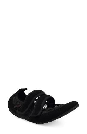 National Comfort Mary Jane Flat in Black Suede at Nordstrom, Size 10