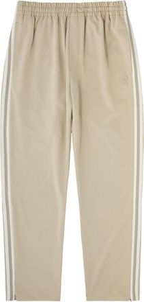 Represent Striped Stretch-jersey Track Pants - Stone - XL