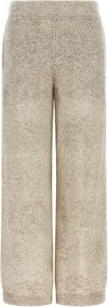 Brunello Cucinelli Beige Nylon Casual Womens Pants