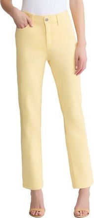 Jones New York Lexington Straight Leg Pants in Cornsilk at Nordstrom, Size 16P