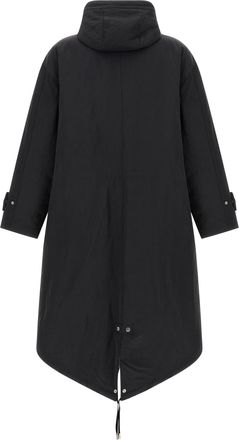 Ami Mens Gray Polyamide Parka Clothing