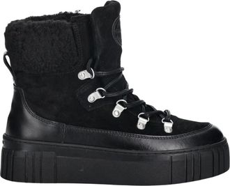 GANT Schoenen, Dames, Zwart, 37 EU, Leer, Snowmont Mid Boot
