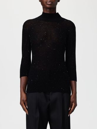 Genny Maglia a dolcevita in lana glitter Genny