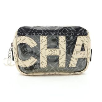 Chanel Pre-owned Pouch - Dames - Pre-owned - Zwart - Maat: ONE Size