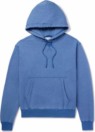 John Elliott + Co Mens Vintage Fleece Hoodie In Blue