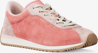 Michael Kors Rhodes Color-Block Suede Trainer