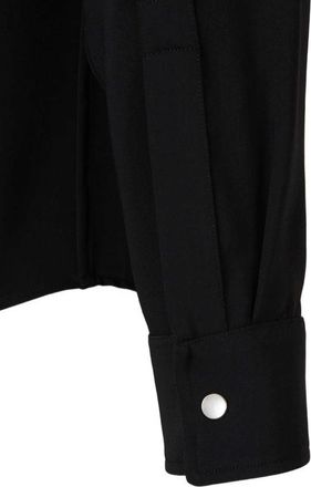 Amiri Western Piped-Trim Shirt - Black