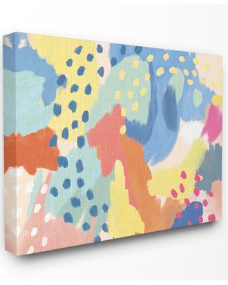 Stupell Industries Bright Life Abstract Colors by Mary Urban Canvas Art