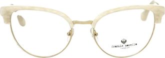 Frankie Morello Occhiali da vista Cat Eye - - Accessories - Donna - Beige - ONE SIZE