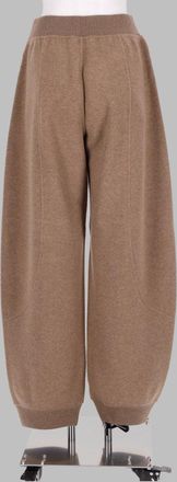 Max Mara Virgin Wool and Cashmere Jogger Trousers - Brown