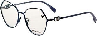 Karl Lagerfeld Womens 56mm Blue Opticals KL343-400