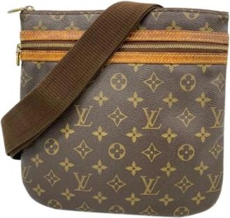 Louis Vuitton Pre-owned Cross Body Bags, male, Brown, Size: ONE SIZE Pre-owned Pochette Bosphore Shoulder Bag