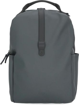 Rains Backpacks, male, Gray, Size: ONE SIZE Clip Front Backpack