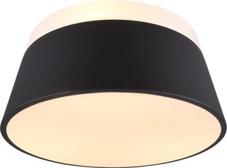 Trio Lighting Plaf&oacute;n Negro De Techo Baroness Triolighting