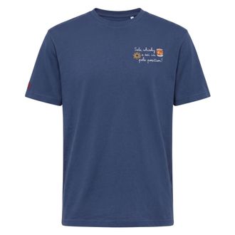 MC2 Saint Barth Arnott Warm T-shirt - Heren - Tops - Blauw - Maat: S Katoen