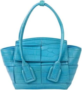 Bottega Veneta Pre-owned Tessuto shoulder-bags - - Pre-owned - Donna - Blu - ONE SIZE