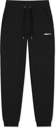 Freddy Jogger donna con tasche applicate e fondo a polsino