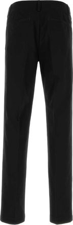 Versace Cotton Trousers - Black