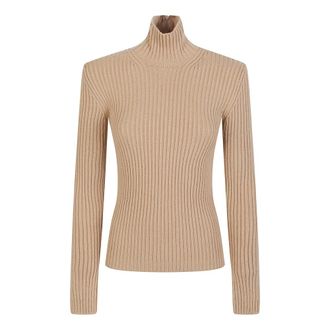 Max Mara Dames, Truien, Bruin, Maat: XS