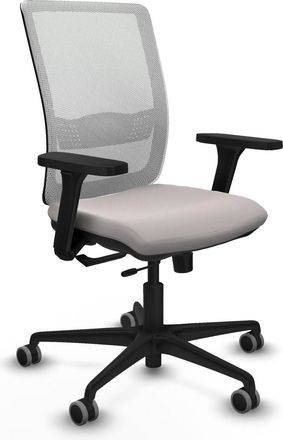 Piqueras y Crespo Sedia Da Ufficio Piqueras Y Crespo Haches Bianco Pelle Sintetica