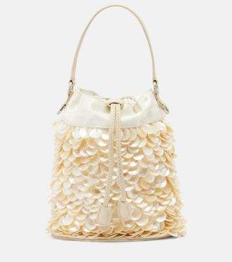 Staud Lila Mini embellished bucket bag