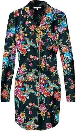Johnny Was Women Sognatore Neros Long Sleeve Sleepwear Shirt Multicolor
