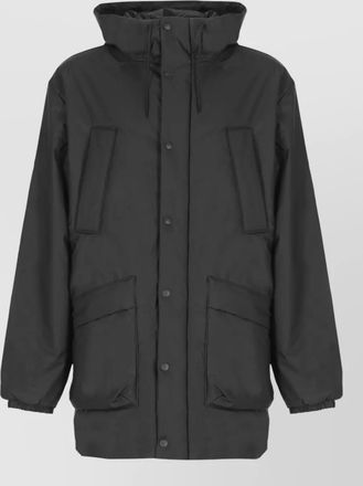 Rains padded hooded parka