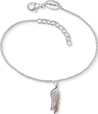 Engelsrufer Womens ERB-WINGDUO-BIR Ladies Wing Bracelet - Silver - One Size