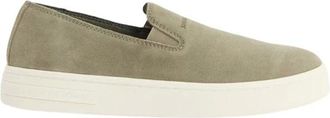 A|X Armani Exchange Schoenen, Heren, Groen, 40 EU, Leer, Suede Moccasins